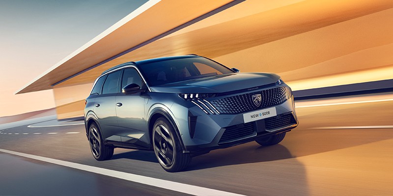 The New Peugeot E-5008 Revealed with Impressive 410 Mile Range